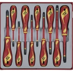 Tengtools TTDV910N Jeu de 10 tournevis 1000-V
