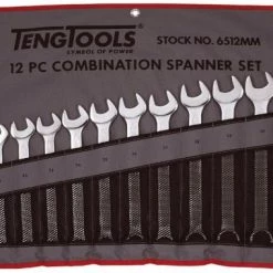 Tengtools 6512MM Jeu de Clé mixte - 12 x 20 - 21 - 22 - 23 - 24 - 25 - 26 - 27 - 28 - 29 - 30 - 32mm