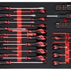 Tengtools TTEMD122N Set de tournevis et embouts 122 pcs