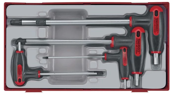 Tengtools TTHEX7 Set de 7 clés Allen - 265 x 142 x 50mm - 68930106 1 Tengtools TTHEX7 Set de 7 clés Allen - 265 x 142 x 50mm - 68930106