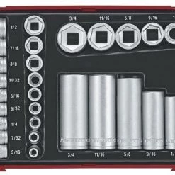 Tengtools TTAF32 Set de 342 douilles - 1/4" et 3/8" - 68610104