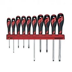 Tengtools WRMD10N Set de 10 tournevis Mega Drive