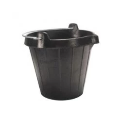 Rubi - Seau en caoutchouc industriel Nº4 avec bec « RUBBERBUCK » (10 l)