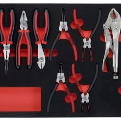 Tengtools TTEMB11 Set de pinces 11pcs - 570 x 375 x 32 - 178810107