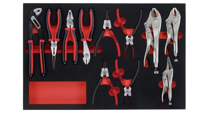 Tengtools TTEMB11 Set de pinces 11pcs - 570 x 375 x 32 - 178810107 1 Tengtools TTEMB11 Set de pinces 11pcs - 570 x 375 x 32 - 178810107