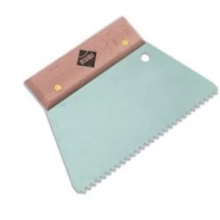 Rubi - Spatule-peigne ACIER 18 cm (8x8)