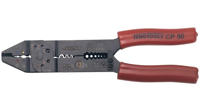 Tengtools CP50 Pinces à sertir - 225mm - 0,75 - 6mm - 58340209 1 Tengtools CP50 Pinces à sertir - 225mm - 0,75 - 6mm - 58340209