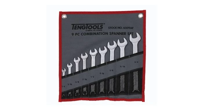 Tengtools 6509AF Jeu de Clé mixte - 9 x 1/4 - 5/16 - 3/8 - 7/16 - 1/2 - 9/16 - 5/8 - 11/16 - 3/4" 1 Tengtools 6509AF Jeu de Clé mixte - 9 x 1/4 - 5/16 - 3/8 - 7/16 - 1/2 - 9/16 - 5/8 - 11/16 - 3/4"