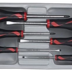Tengtools MD906N3 Jeu de 6 tournevis plats et PH