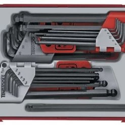 Tengtools TTHT28 Set de 28 Clés Allen - 265 x 142 x 50mm - 128250107