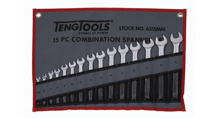 Tengtools 6515MM Jeu de Clé mixte - 15 x 5,5 - 6 - 7 - 8 - 9 - 10 - 11 - 12 - 13 - 14 - 15 - 16 - 17 - 18 - 19mm 1 Tengtools 6515MM Jeu de Clé mixte - 15 x 5,5 - 6 - 7 - 8 - 9 - 10 - 11 - 12 - 13 - 14 - 15 - 16 - 17 - 18 - 19mm