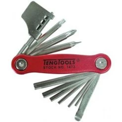 Tengtools 162640106 Set de clés vélo (11pcs)