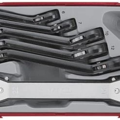Tengtools TTRORS Set de 6 Clés polygonales racagnac doubles - 12 pans - 6 x 265 x 142 x 50mm - 116700105